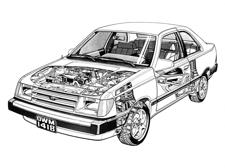  Ford Tempo Coupe 1984 года  (фото 3 из 3)